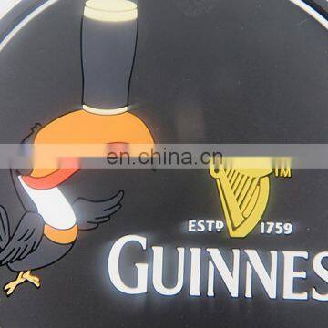 Home Decoration Customed Printed Small Cheap Sale Magnet Soft PVC Coaster photo-4