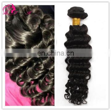 8A virgin hair deep wave cuticle aligned hair bundle extension