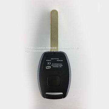 2 buttons Honda old Civic Straight Handle Remote Key