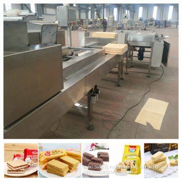 Сайхэнг Большая Фабрика Машина для Производства Вафельных Печенек Линия Производства Вафельных Печенек