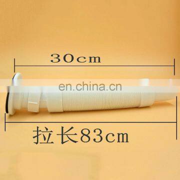 Factory price extensible PVC waste drain pipe with pipe fittings