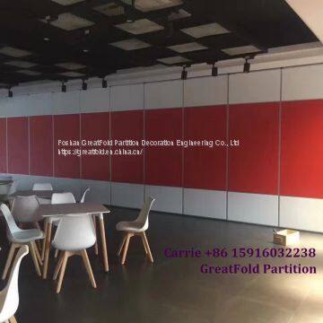 High Quality Folding Moving Office Partition Glass Walls for Office