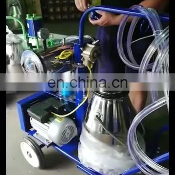 Full automatic cow milking machine price pump electric driven single goat milking machine