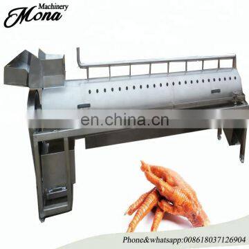 304 Stainless Steel Chicken Paws Skin Removing Feet Peeling Machine photo-3