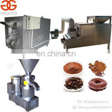 High Quality Good Feedback Almonds Roasting Machine Cocoa Butter Powder Making Machine Cocoa Bean Butter Processing Line