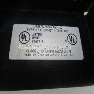 New In Stock GE IC697CMM742 PLC DCS MODULE CPU photo-2