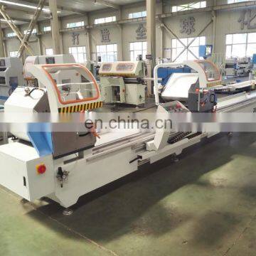 Sales Service Provided Aluminum Door Window Semi Auto Double Head Cutting Saw Machine