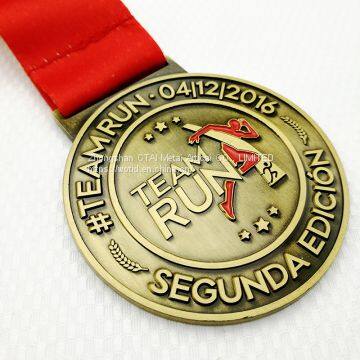 Zinc alloy activity competition medal custom creative paint games metal medal marathon medal custom