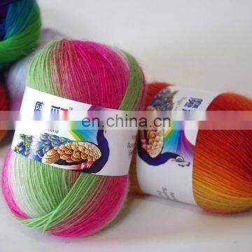 China Wholesale New Style Dyed 100% Wool Yarn for Hand Knitting photo-2