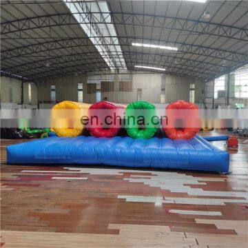 4 Lanes Different Colors Mobile Pop up Team Sports Inflatable Climbing Entrance Tunnels for Kids photo-3