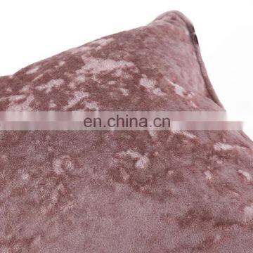 Promotion Factory Price Provide Home Decor Crushed Velvet Silver Pillows Cushion In Stock photo-6