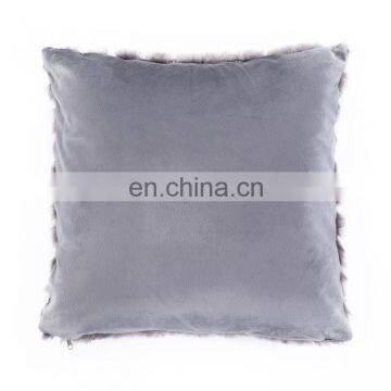 New Style Technology Dark Grey Jacquard Knitted Woven Decorative Cushion Cover photo-2