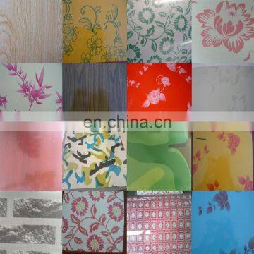 Color Coated Flower Design PPGI Prepainted Galvanized Steel Coil photo-4