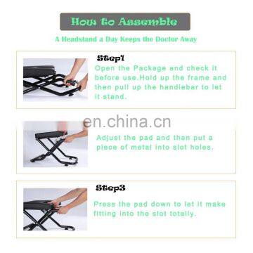 Headstand Bench-Yoga Steel Chair-Headstand Stool-Ideal for Workout, Fitness and Gym -Stress Relieve and Body Building- photo-6