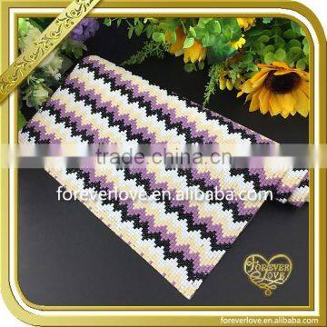 Hot fix resin rubber sheet rhinestone mesh trimming FHRM-011