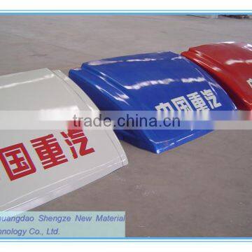 FRP truck air deflector/ SMC dachspoiler/ fiberglass automobile components