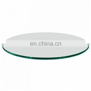 6mm Tempered Glass Top Mini Coffee Table Round Side Table With Glass Top