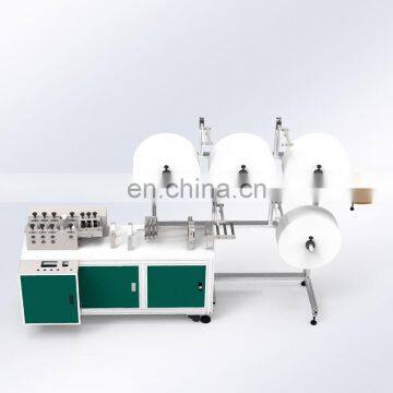 High Performance Efficiency Mesin Pembuat Masker Face Wire Three Ply Mask Making Machine With Great Price photo-5