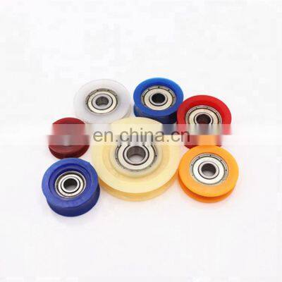 U Type R Type Flat Type Nylon Material Rollers Pulley Wheel Sliding Door and Window Roller photo-4