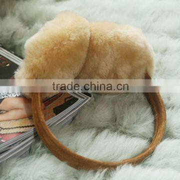 wholsale durable sheepskin ear muff made in China