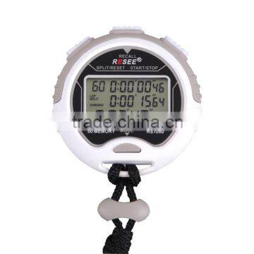 precision 60 lap memory professional q q digital stopwatch