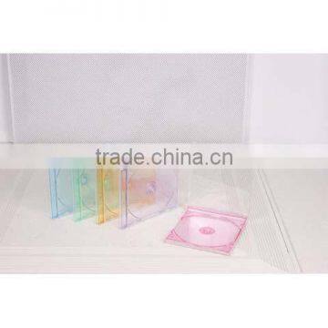 10.4mm single/double color PS cute cd dvd case