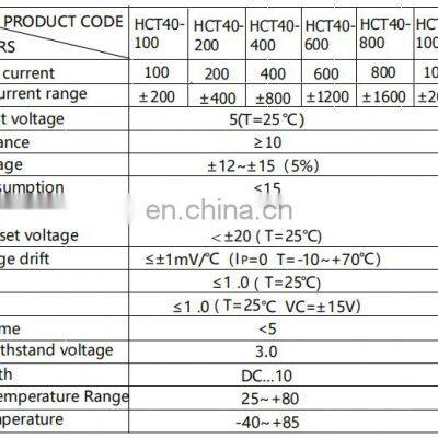 Hall Current Sensor Non Invasive ac Current Sensor Miniature Split Core Current Transformer photo-5