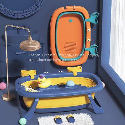 HS Group HaS Ha'S Toys Plastic Fold Bath Tub for Baby Infant photo-2