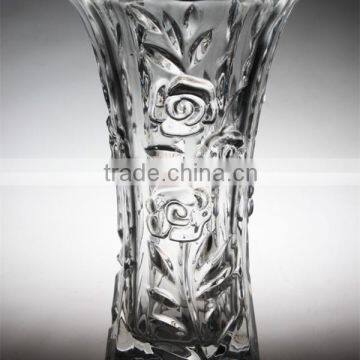 Different Fancy Patterns and Different Sizes Transparent Glass Vase Quality Choice photo-3