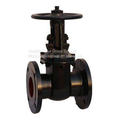 Metal Seated Gost   Russia Cast Iron Gate Valve     Chinese Factory Metal Seated Gost