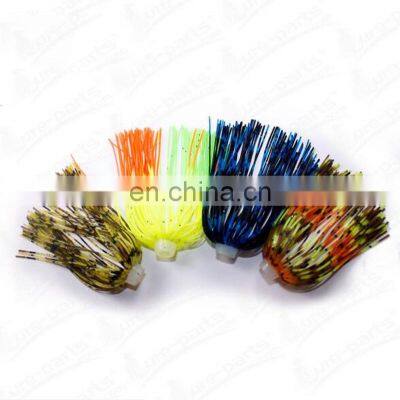 2.5 Inches Fishing Lure Parts Rubber Skirts Fishing Bait Skirts photo-4