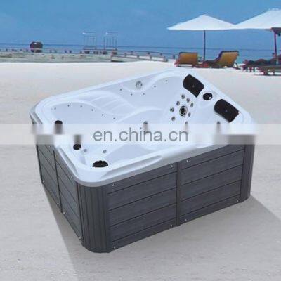 Outdoor Massage Whirlpool Hydro Bathtub Spa Hot Tubs