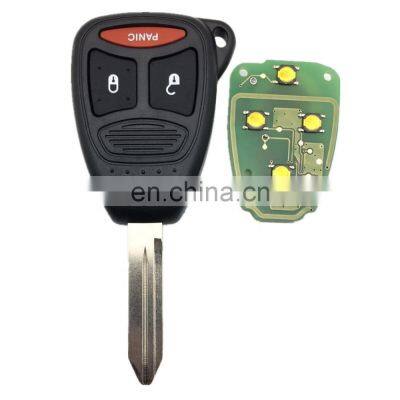 2+1 Buttons 315 Mhz ID46 Chip OHT692427AA Remote Control Car Key Fob For Chrysler