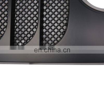 Черный передний решетка радиатора из ABS для Jeep JK, для Wrangler 2007 - 2017 годов, автомобильные аксессуары photo-5