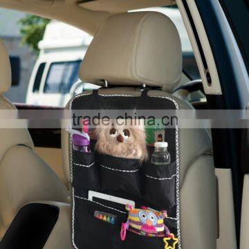 Premium Backseat Organizer for Kids Car Seat Protector car Kick Mat