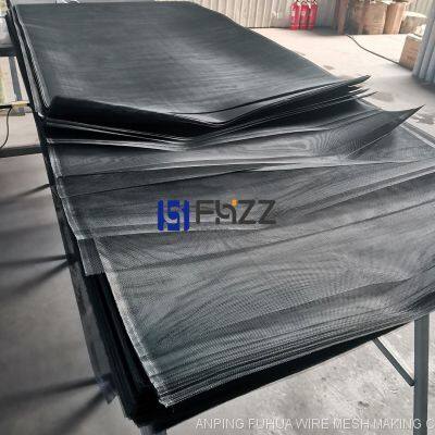 Black Coated Aluminium Fabric for Screen Windows and Doors to Protect From Mosquitoes and Other Insects