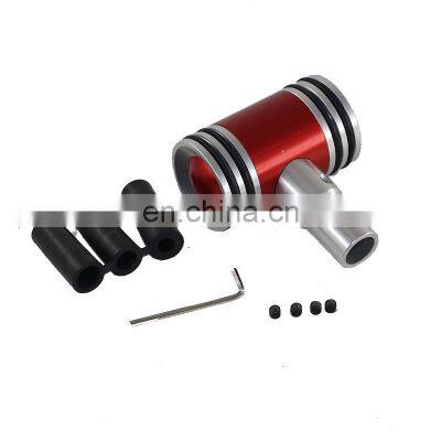 Automatic Gear Shift Knob Universal Car Shifter Lever Aircraft Joystick T-Handle Hammer Handle Glossy Aluminum Alloy photo-4