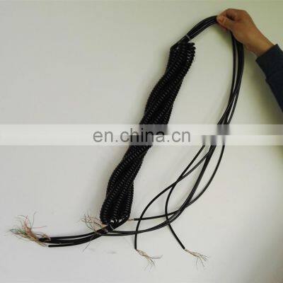 CALT Type of Spiral Coiled Cable for CNC Handheld Encoder Manual Pulse Generator MPG photo-5