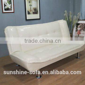 Best Selling Product & Sofa Furniturte & Fashion White Color Folding Sofa Bed