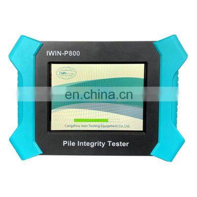 pile integrity tester iwintesting Low Strain Impact Test sonic integrity testing detector