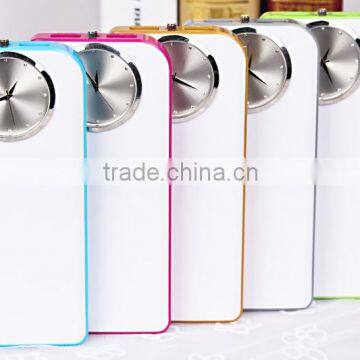 2016 new design lithium battery power bank with keychain and solar power bank for travelling and smartphone solar bank 20000