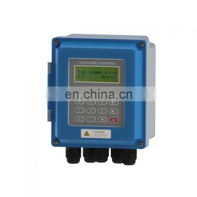 Taijia DN15-6000 TUF-2000B Wall Mounted Clamp On Type Ultrasonic Flowmeter Fixed Ultrasonic Flow Meter