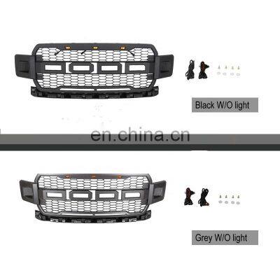 High quality and good fitting led light 2018 grille fit for F150