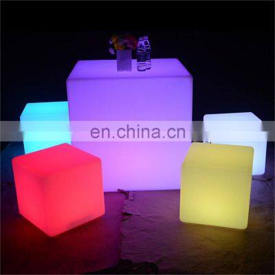 Portable Bar Furniture Lighting Modern Living Room Sofa Bar Furniture Sets Lounge Chair Cocktail Table for Party Events Led Cube photo-5