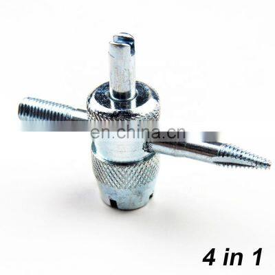 380153 Tyre valve repair tool 4 in 1 , tire valve core remover tools