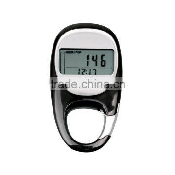 Alibaba China 3D Pedometer Key Chain Pedometer Distance /Calorie /Count step Pedometer