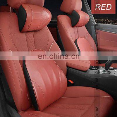 High Quality Car Seat Headrest Pillow Memory Cotton Car Pillow Luxury Factory Custom Travel Pad OEM Headrest Neck Support photo-2