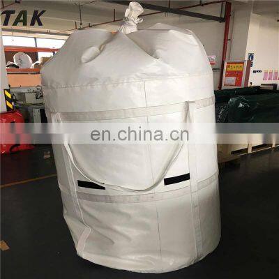 1 ton PVC Fibc Bulk Big Jumbo Ton Bags for Lifting Packing Stone Sand Firewood