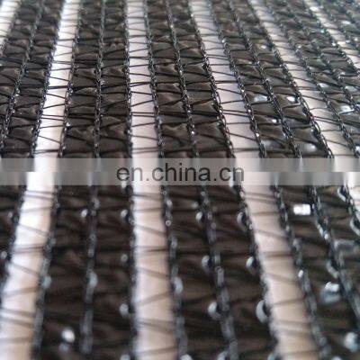 Factory 115-135 Gsm Black and White PE Outer Greenhouse Net for Garden Net photo-5
