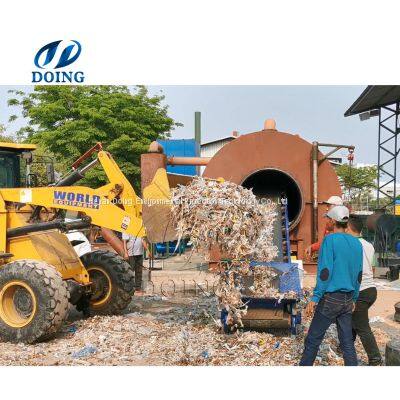 Efficient Pyrolysis System for Mixed Waste Plastics With High Output Soft Plastic Pyrolysis Processing Machine